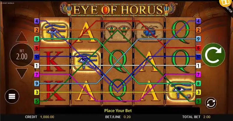 Similar Slots to Eye of Horus